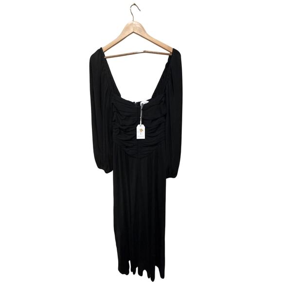 The Westside Vivian Ruched Maxi Dress Size Small - Picture 7 of 8